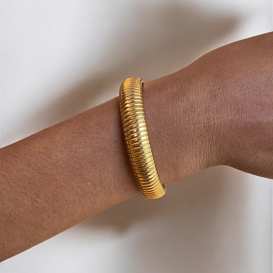 Patricia Snake 18K Gold-Plated Bracelet