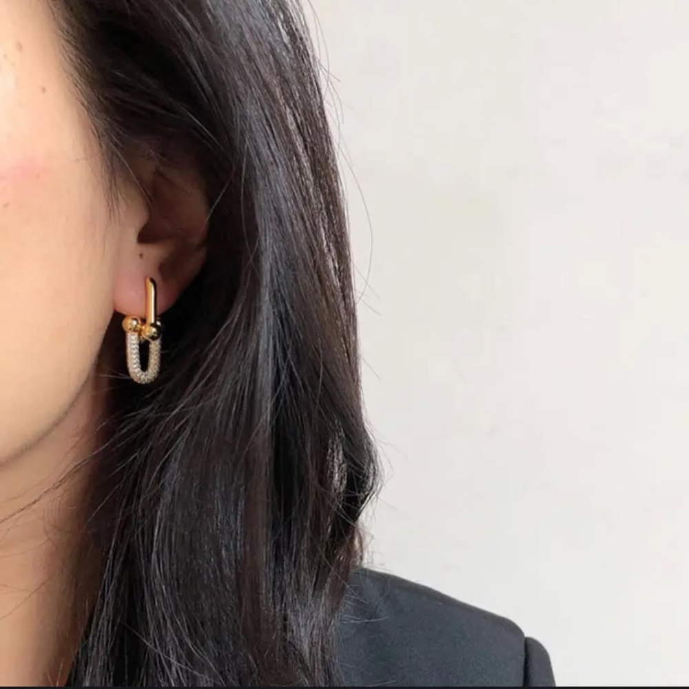 Amanda 18K Gold-Plated Earrings