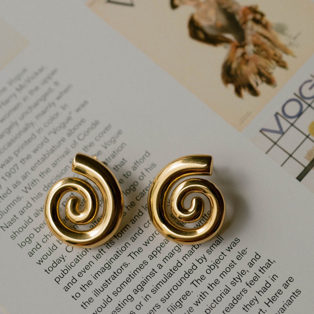 Zoey 18K Gold-Plated Earrings