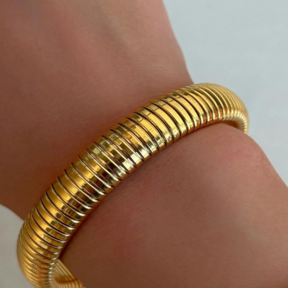 Patricia Snake 18K Gold-Plated Bracelet