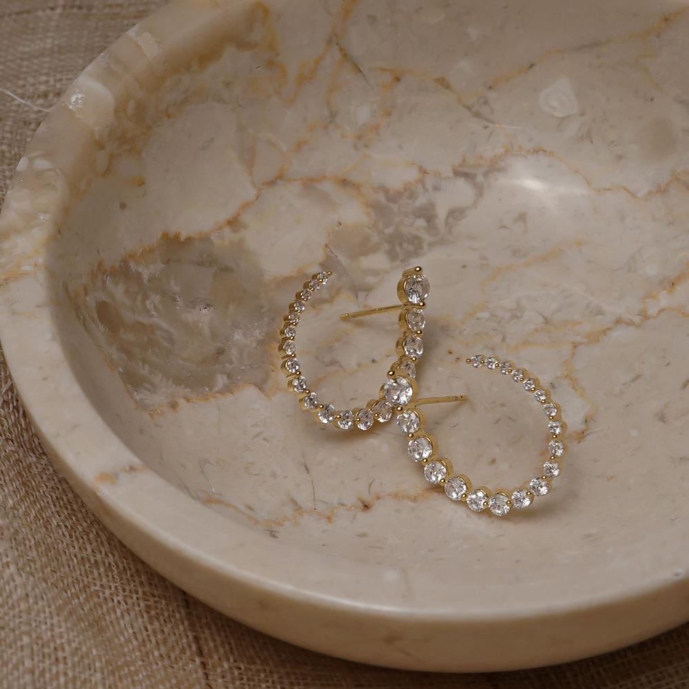 Alana 18K Gold-Plated Earrings