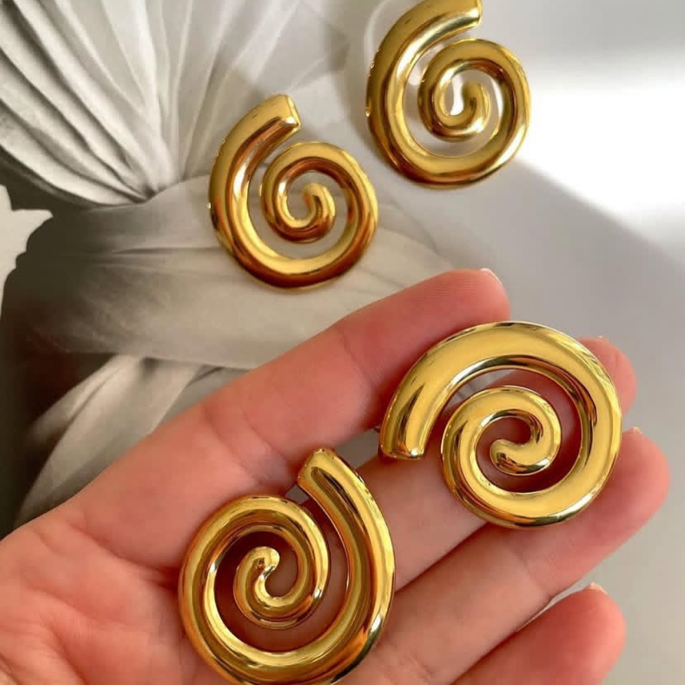 Zoey 18K Gold-Plated Earrings