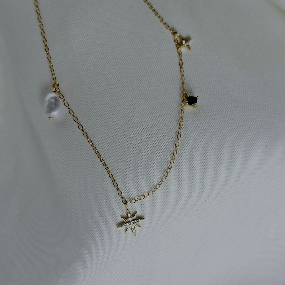 Gaia 18K Gold-Plated Necklace