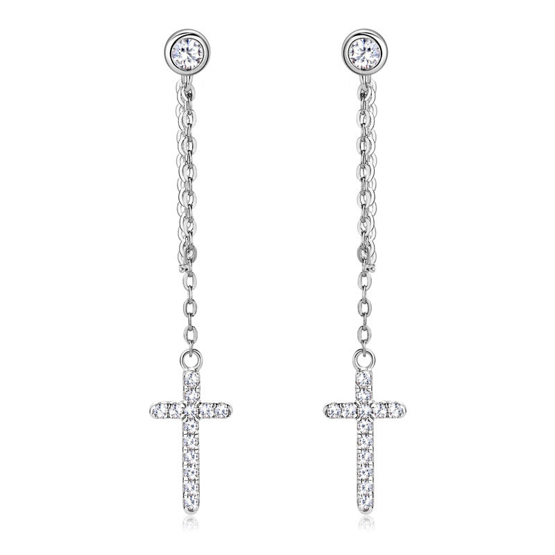 Faith Moissanite Diamond Earrings