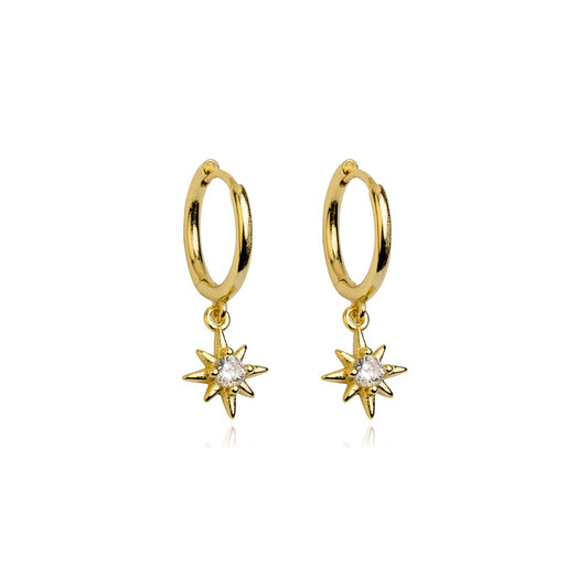 Lily 18K Gold-Plated Earrings