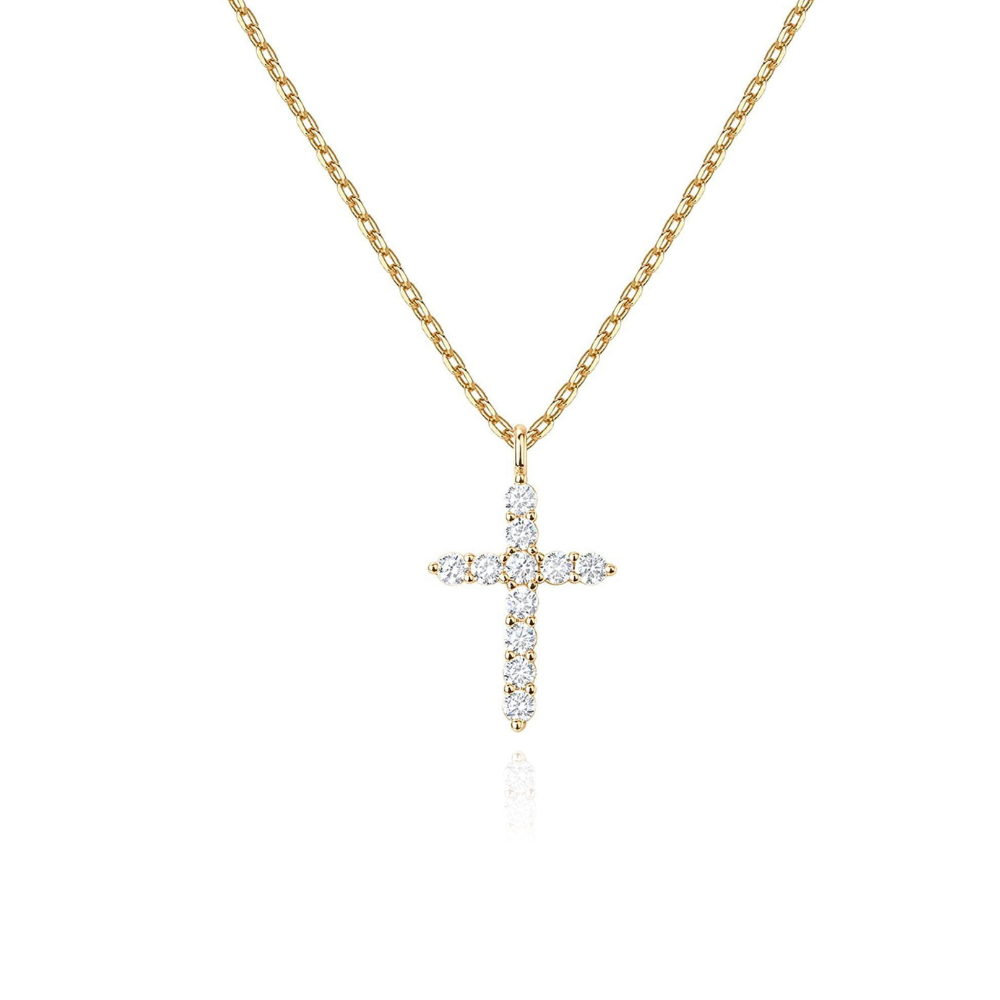 Radiant Faith Cross Necklace