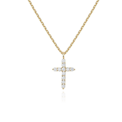 Radiant Faith Cross Necklace