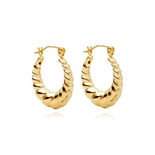 Tania 18K Gold-Plated Earrings