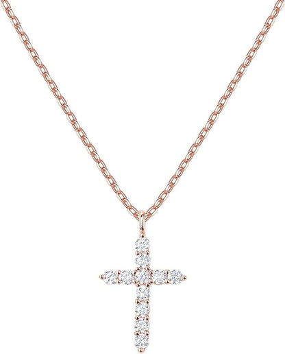 Radiant Faith Cross Necklace